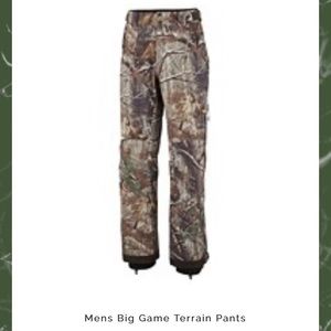 Columbia Omni Dry Big Game Terrain NWT Waterproof Camouflage Hunting Pants